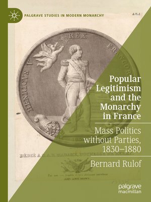 cover image of Popular Legitimism and the Monarchy in France